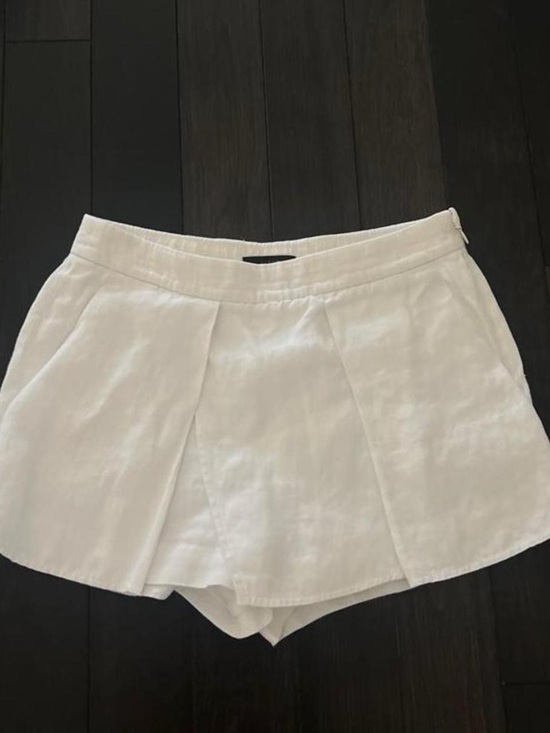 J. Crew Dresses & Skirts - White Women's Pleated Skort Shorts
